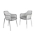 Stylish Marelli CHIA Chairs 3D model small image 4