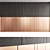 Decorative Wood Panel Set 3D model small image 2