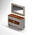 Modern Harmony Dresser 3D model small image 2