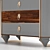 Modern Harmony Dresser 3D model small image 3