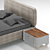 Dreamy Bed Design 3D model small image 2