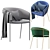 Modern Minimalist Comfort: La Forma Chair KONNIE 3D model small image 5