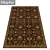 Luxury Texture Carpets Set 3D model small image 2