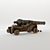 Pirate Cannon Masterpiece 3D model small image 6