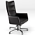 Elegant Koleksiyon Anitta Office Armchair 3D model small image 1