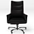 Elegant Koleksiyon Anitta Office Armchair 3D model small image 2