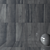 Carbon Evolution: Multi-Texture Wall Tiles 3D model small image 2