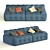 Designer Sofabed: RocheBobois Blogger 3D model small image 6