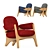 Candy Collection by Jelinek: Stylish & Comfortable Armchair 3D model small image 1