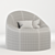 Stylish Single Sofa: Comfort & Elegance 3D model small image 3
