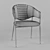 Elegant Velvet Alice Chair 3D model small image 2