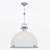 Modern Yoke Large Pendant: Sleek and Stylish 3D model small image 3