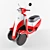 Revolutionary Trike Electric Scooter 3D model small image 1