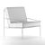Minimalist Comfort: Min Armchair 3D model small image 3