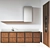 Modern Nordic Kitchen Cabinet: Export Obj, High-Quality Textures & Models 3D model small image 6