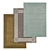 Luxury Carpet Set: High-Quality Textures for 3D Rendering 3D model small image 1