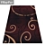 Luxury Carpet Set: High-Quality Textures 3D model small image 2