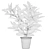 Tropical Paradise: Croton Plant 3D model small image 4