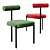 Contemporary Caillou Chair: Liu Jo Living 3D model small image 3