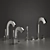 Cut Collection: Luxury Italian Taps 3D model small image 1