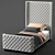 4-in-1 Single Bed: Versatile & Stylish 3D model small image 2