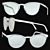 Stylish Shades: 145mm x 140mm 3D model small image 3