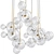 Bolle Circular Chandelier: Elegant Illumination for Modern Spaces 3D model small image 2