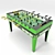 Classic Tabletop Foosball Game 3D model small image 1