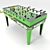 Classic Tabletop Foosball Game 3D model small image 7