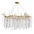 Elegant Autumn Chandelier 3D model small image 1