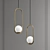 Modern Hoop Pendant Light 3D model small image 1