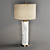 Contemporary Ceramic Table Lamp 3D model small image 1