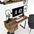 Amalia Brooklyn Office Set 3D model small image 3