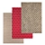 High-Quality Carpet Set 3D model small image 1