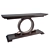 Galliano Art Deco Console: Elegant Italian Design 3D model small image 4