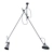  Danish Design Icon: VV Cinquanta Suspension 3D model small image 4