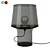 Muuto Cozy Grey Lamp 3D model small image 1