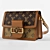 LV Mini Dauphine: Luxury Summer Accessory 3D model small image 1