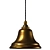Vintage Brass Lampshade 3D model small image 3