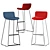 Neo Bar Stool: Stylish and Comfortable 3D model small image 2