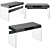 Title: Sleek Coaster Dobrev 2 - Stylish Writing Desk 3D model small image 2