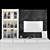 Modern Floating TV Shelf 3D model small image 3