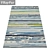 Premium Set of 3 High-Quality Carpets 3D model small image 2