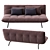Modern Loft Sofa with Sleep Function 3D model small image 2