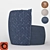 Elegant MOROSO Armchair - Jean 3D model small image 3