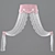 Elegant Lace Canopy 3D model small image 5