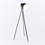 Modern Metal Floor Lamp 3D model small image 1