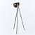 Modern Metal Floor Lamp 3D model small image 2