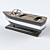 Nautical Poly Boat Decoration 3D model small image 5