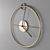 Bloomingville Wall Clock: Stylish and Timeless 3D model small image 2